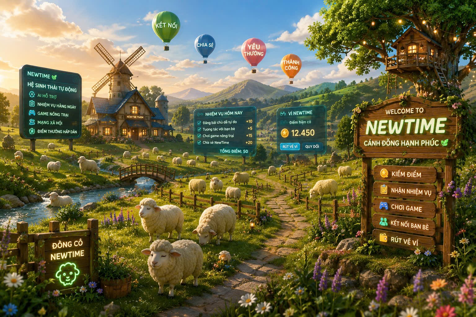 🌾 Chào mừng đến với NewTime – nơi giá trị được tạo ra mỗi ngày.